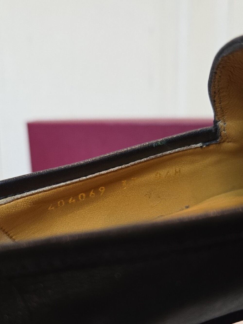 Gucci Black Women's Leather Loafers Sz 37 - Picture 7 of 9